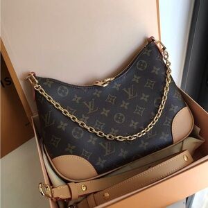 Luxury Designer Brown and Tan Women's Bag